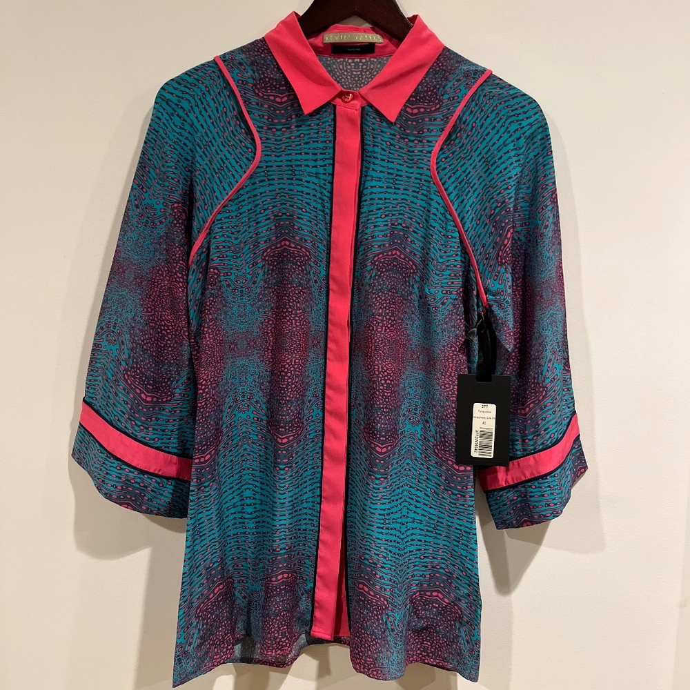 Alvin Valley Silk Button Down